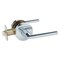Sapphire Related Collection Modern Polished Chrome Grade 3 Passage Hall/Closet Door Handle LS-REL10-US26 - alternate 1